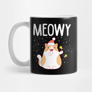 Meowy Christmas Matching Sweaters. Part 1. Mug